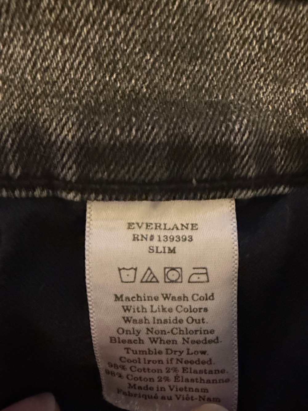 Everlane Men’s Slim Jeans 30 x 32 - Picture 6 of 9